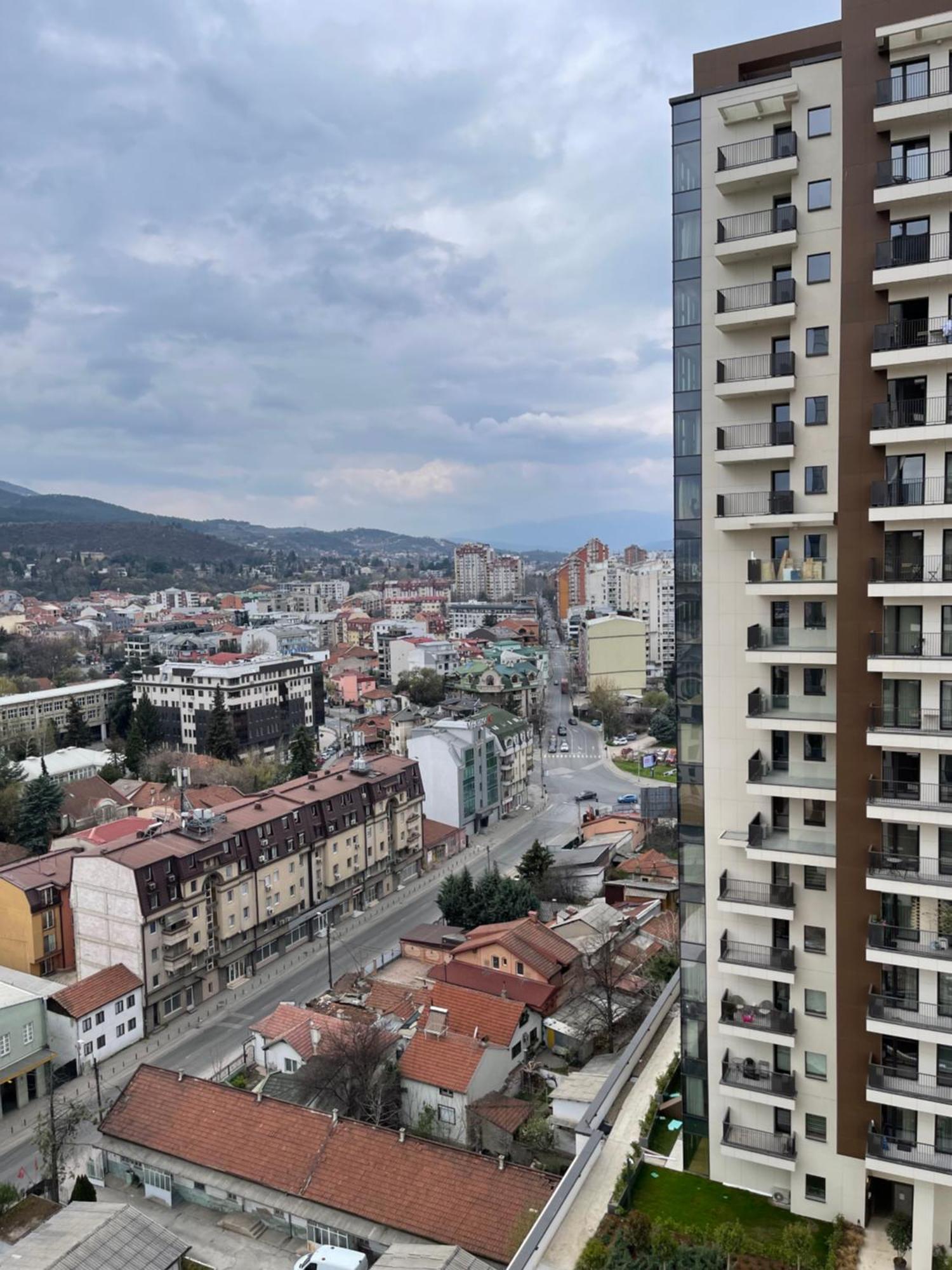 180° View Apartment In Diamond Building Skopje Buitenkant foto